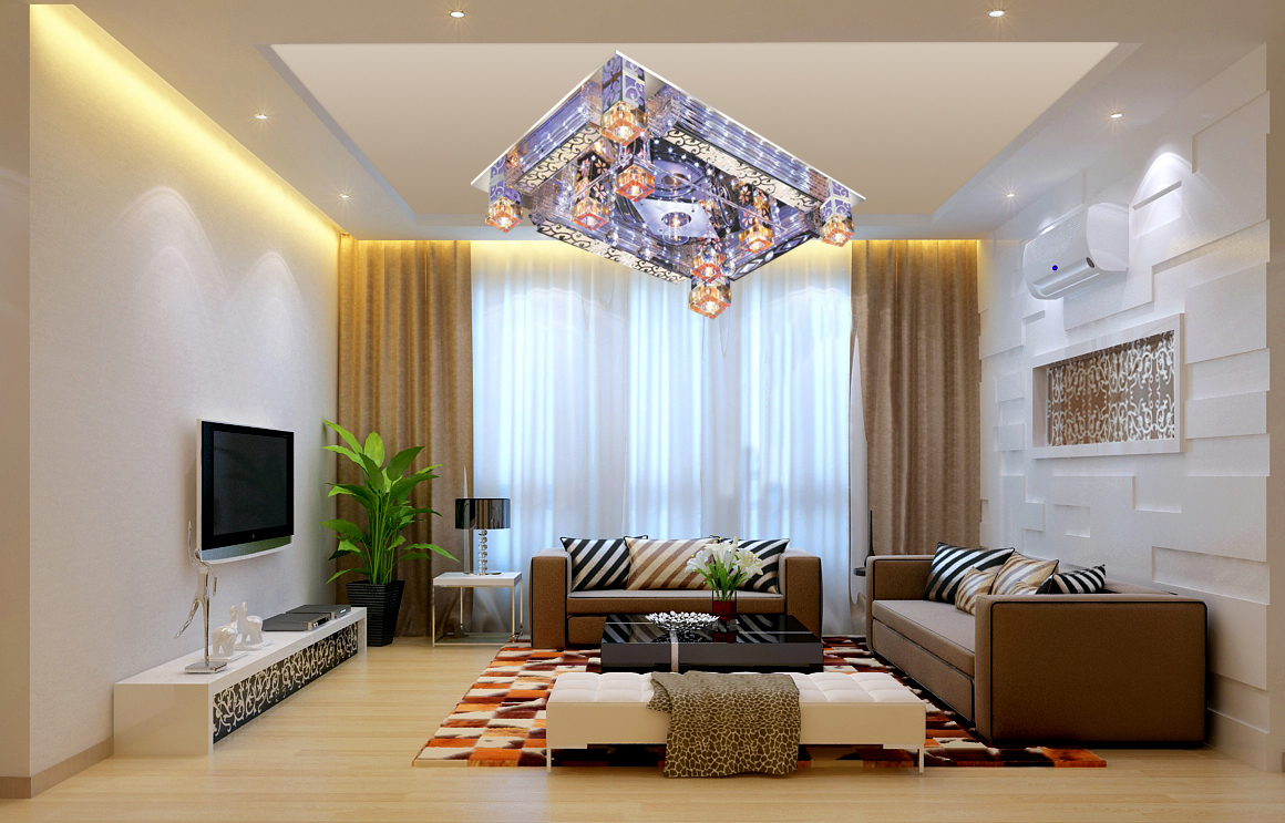 Đèn mâm - ốp trần LED trang trí VKT-NC-088 có điều khiển từ xa