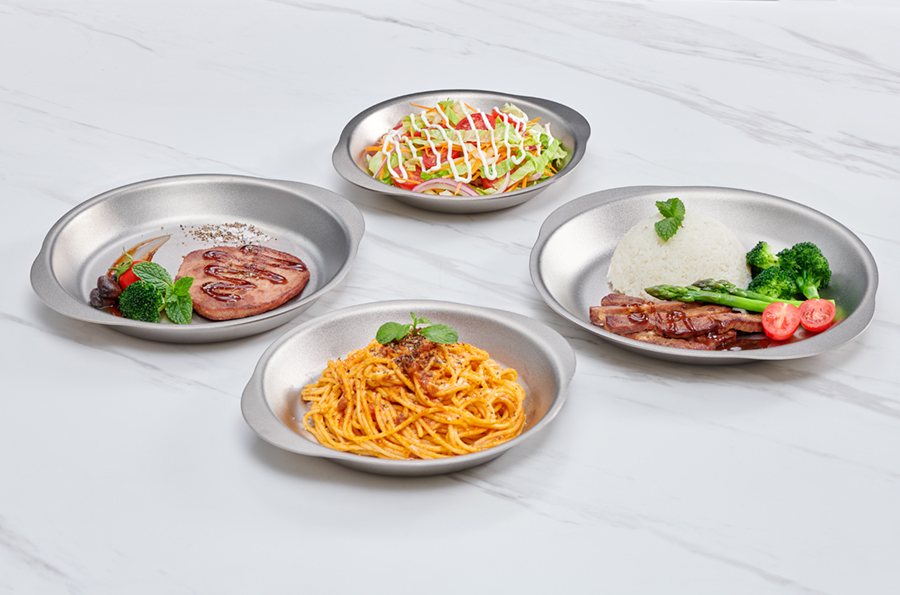 Đĩa ăn có tay cầm titanium KEITH Ti5392 / Ti5395