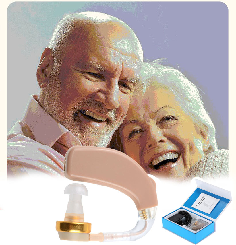 ROGTZ Tai Nghe Trợ Thính Không Dây C-108 Pin Sạc, Tiện Lợi - Hàng Nhập Khẩu