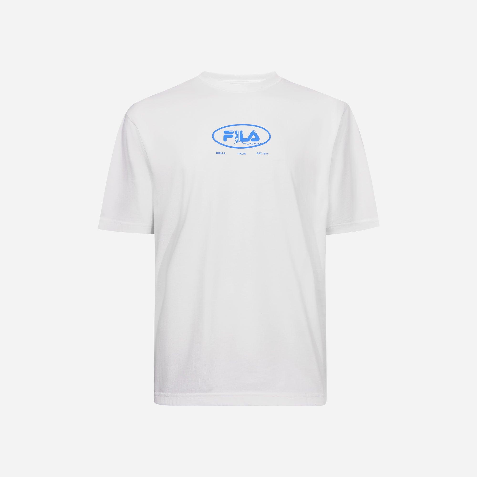 Áo thun tay ngắn thời trang unisex Fila - FW2RSF2075X-WHI