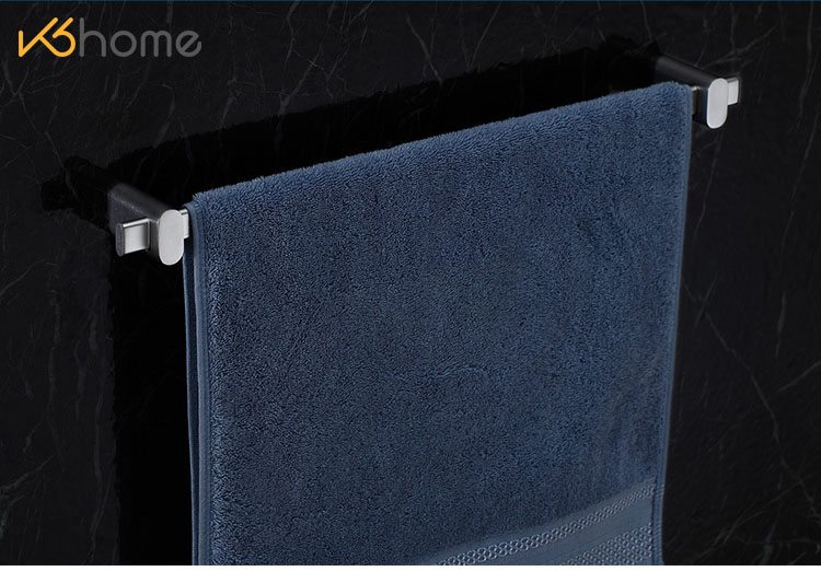 Thanh vắt khăn đơn nhà tắm 65cm dòng Alisa Moen - ACC2403