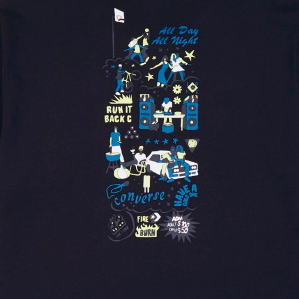 Áo Converse Play All Day Ss Tee Creative 10025272-A01