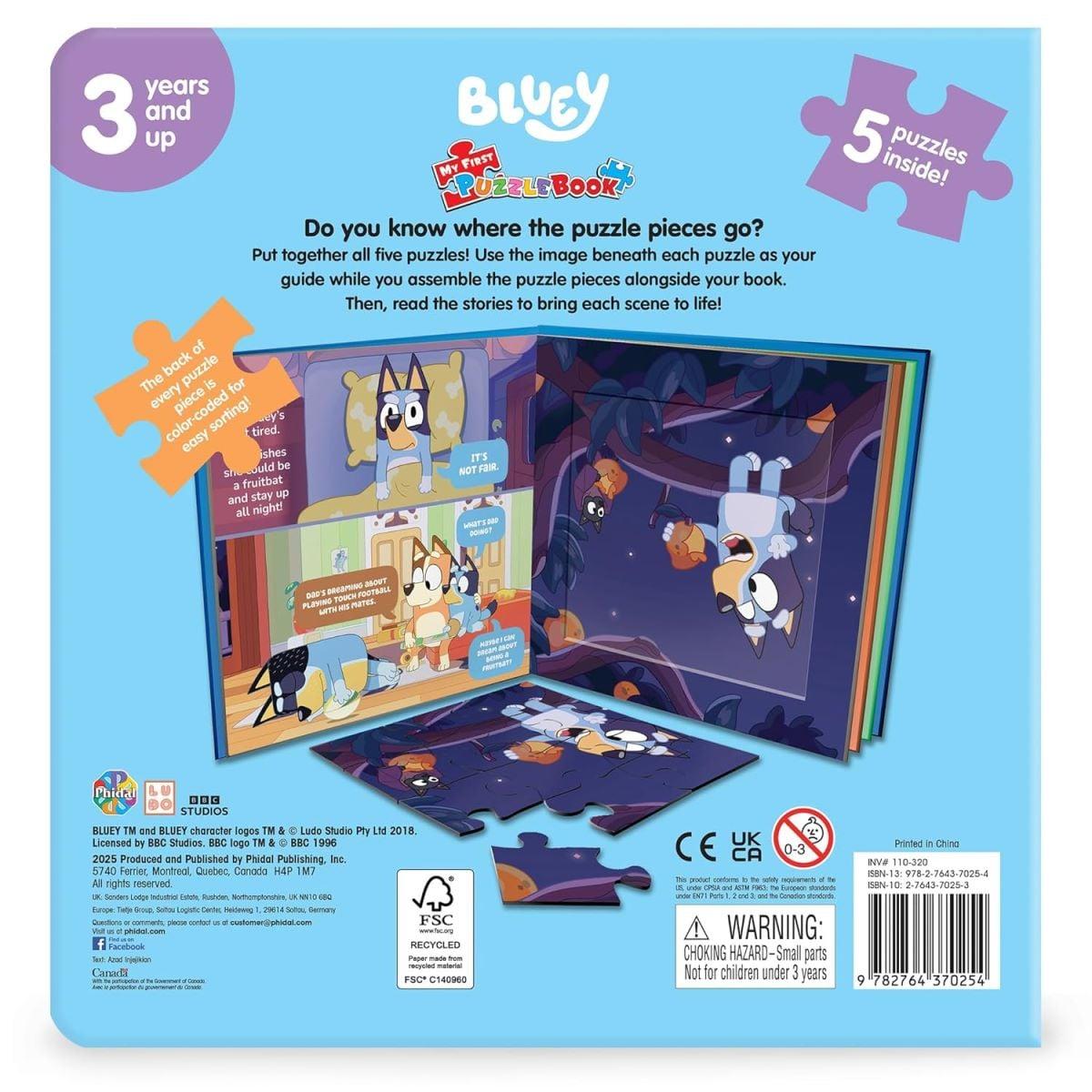 Sách BBC Bluey My First Puzzle Books