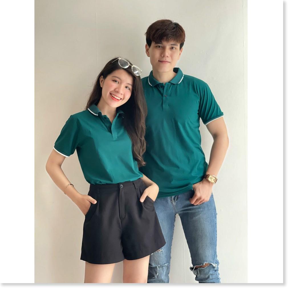 ÁO THUN CỔ TRỤ CẶP ĐÔI,THIẾT KẾ HỌA TIẾT TRƠN NHƯNG RẤT SANG TRỌNG,CHẤT LIỆU VÃI CÓ GIẢN VÀ MỀM MỊN THỜI TRANG KME.STOR