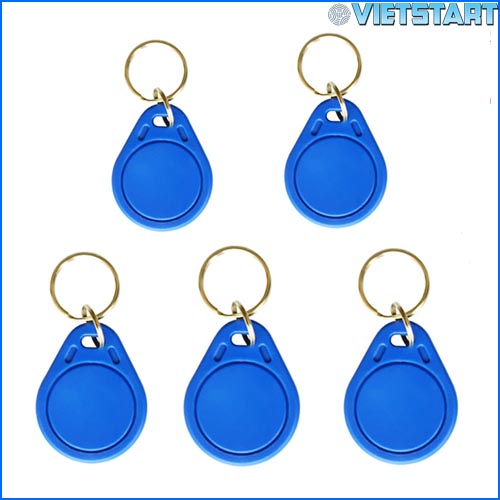 Thẻ từ trắng móc khóa UID