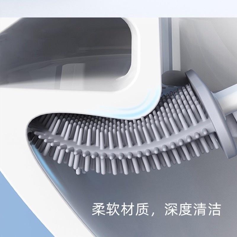 Chổi Cọ Nhà Vệ Sinh, Bộ Cọ Toilet Bồn Cầu Bằng SiliCon Có Giá Đựng