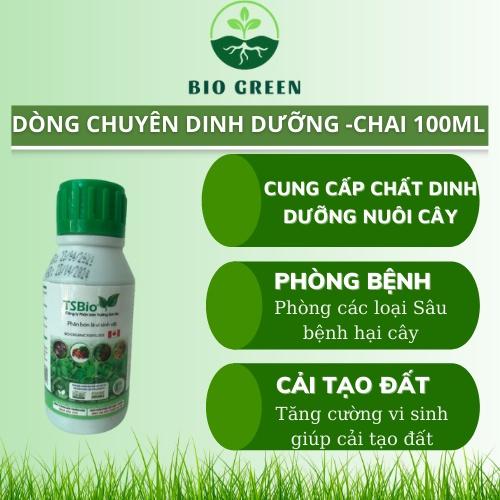 Phân bón cho mai vàng, phân bón sinh học TSBIO 100ml, làm khỏe bộ rễ, lá- bông to dày, nhiều chất dinh dưỡng