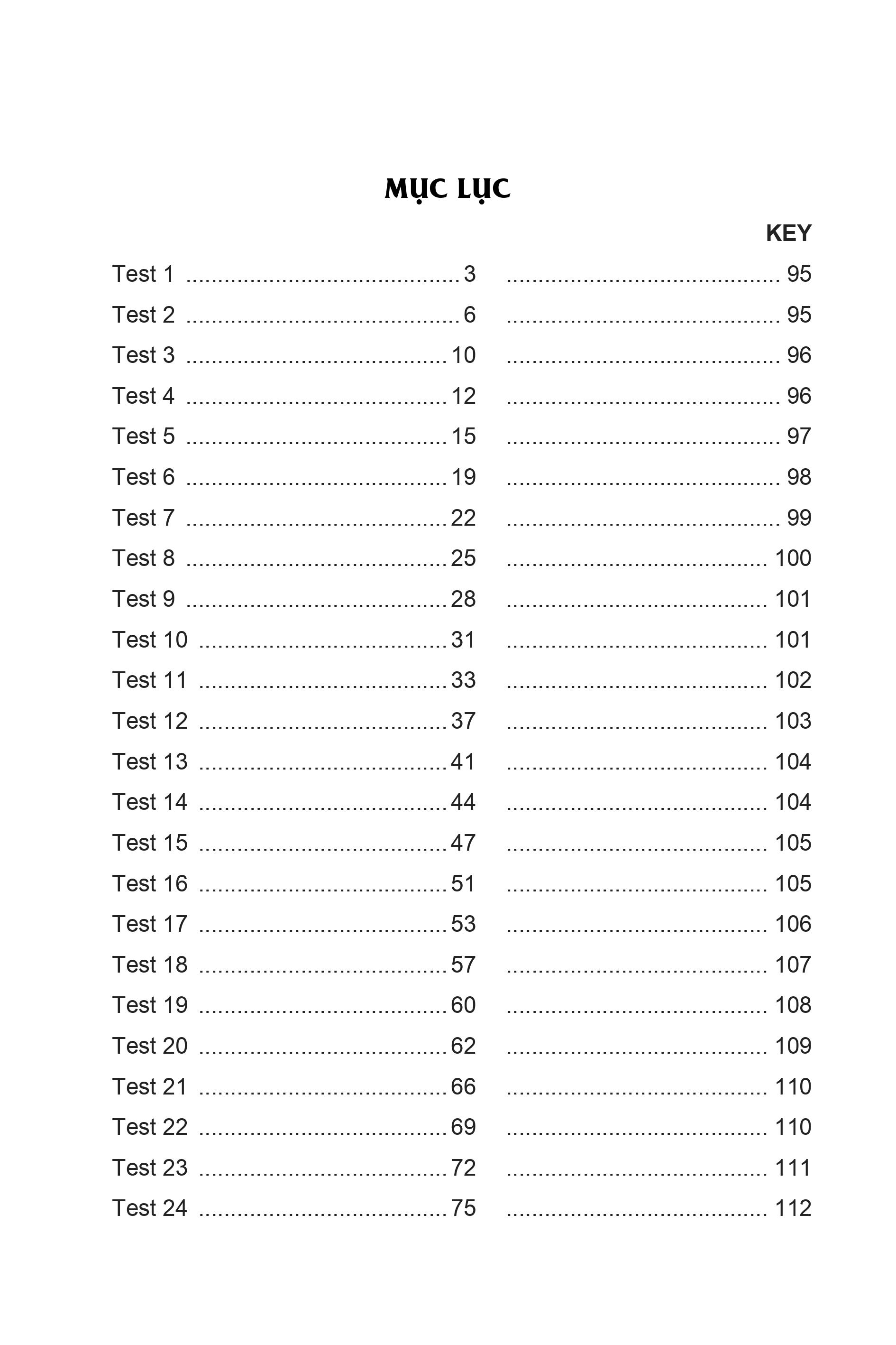 100 Đề Kiểm Tra Tiếng Anh 4