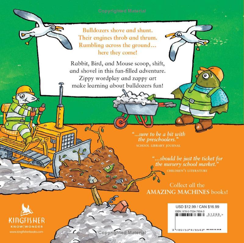 Sách ngoại văn: Amazing Machines - Busy Bulldozers