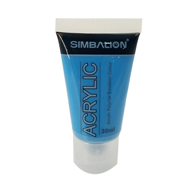 Màu Vẽ Simbalion Acrylic 30ml NAC30 - 34 - Xanh Da Trời