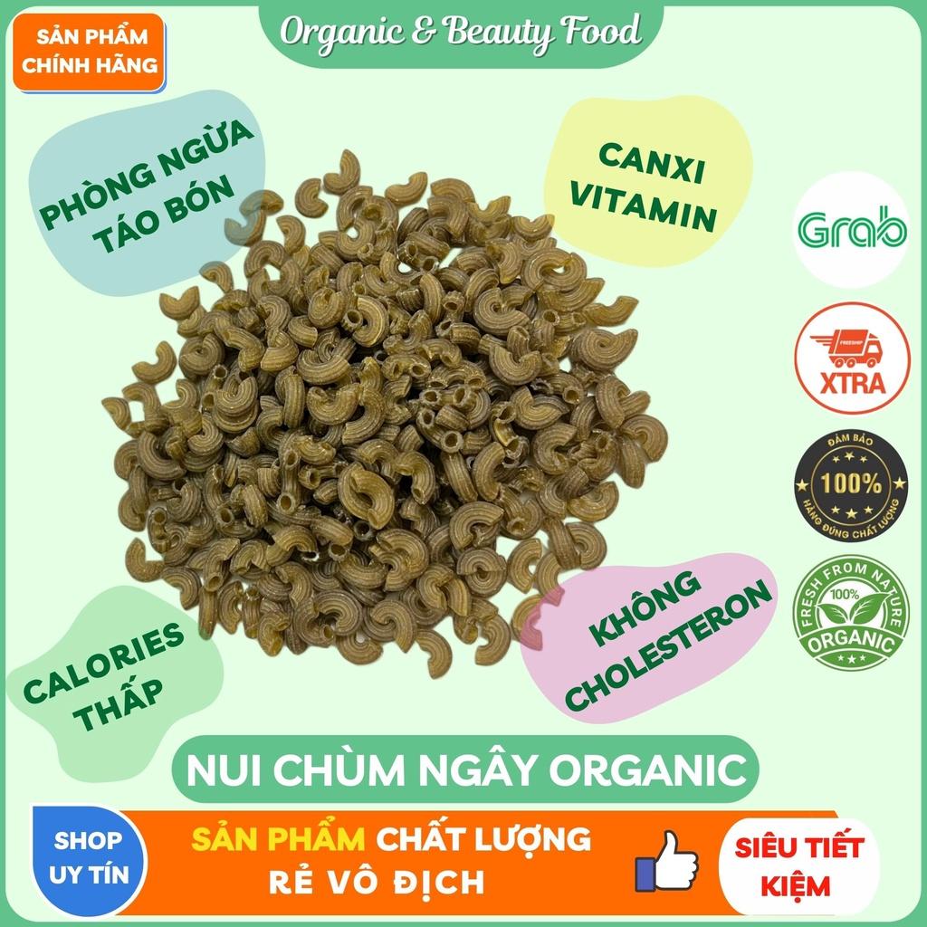 Nui Chùm Ngây Organic&Beauty - Nui Rau Củ FUMA Eatclean/ Giảm Cân / Healthy - Nui Hữu Cơ - Túi 300g/ 500g