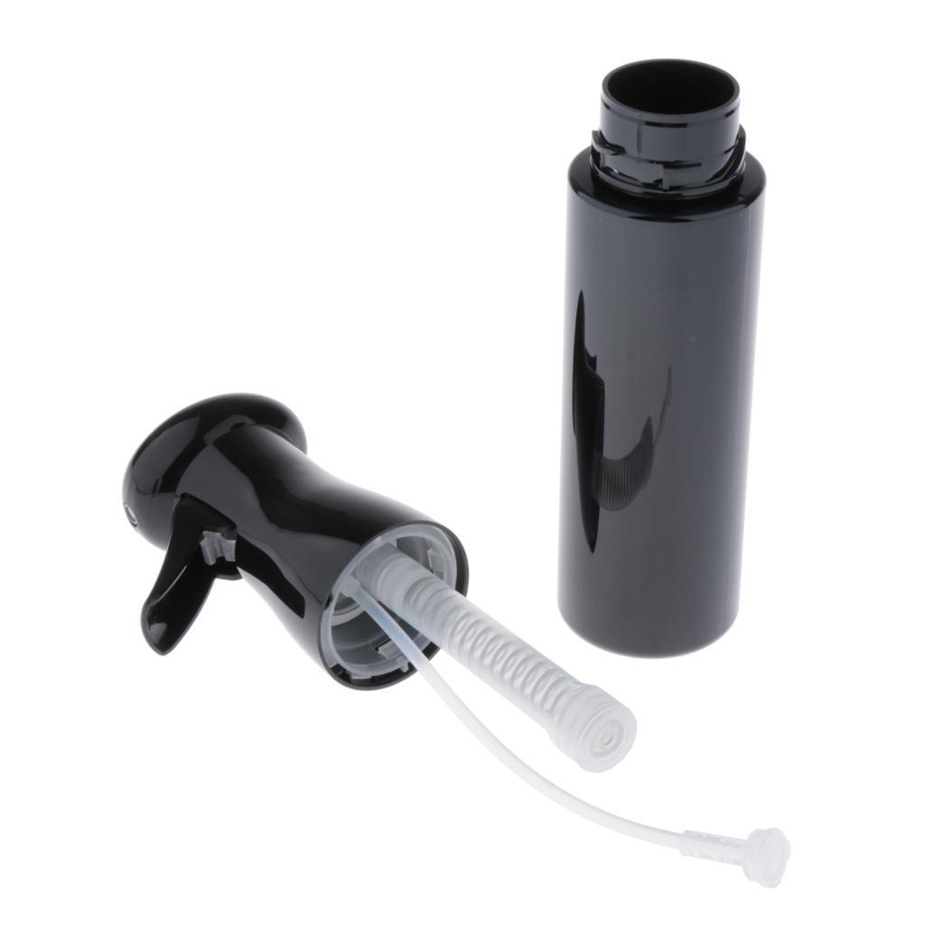 300ml Empty Hairdressing Hair Spray Bottle Water Sprayer Container 2x Black