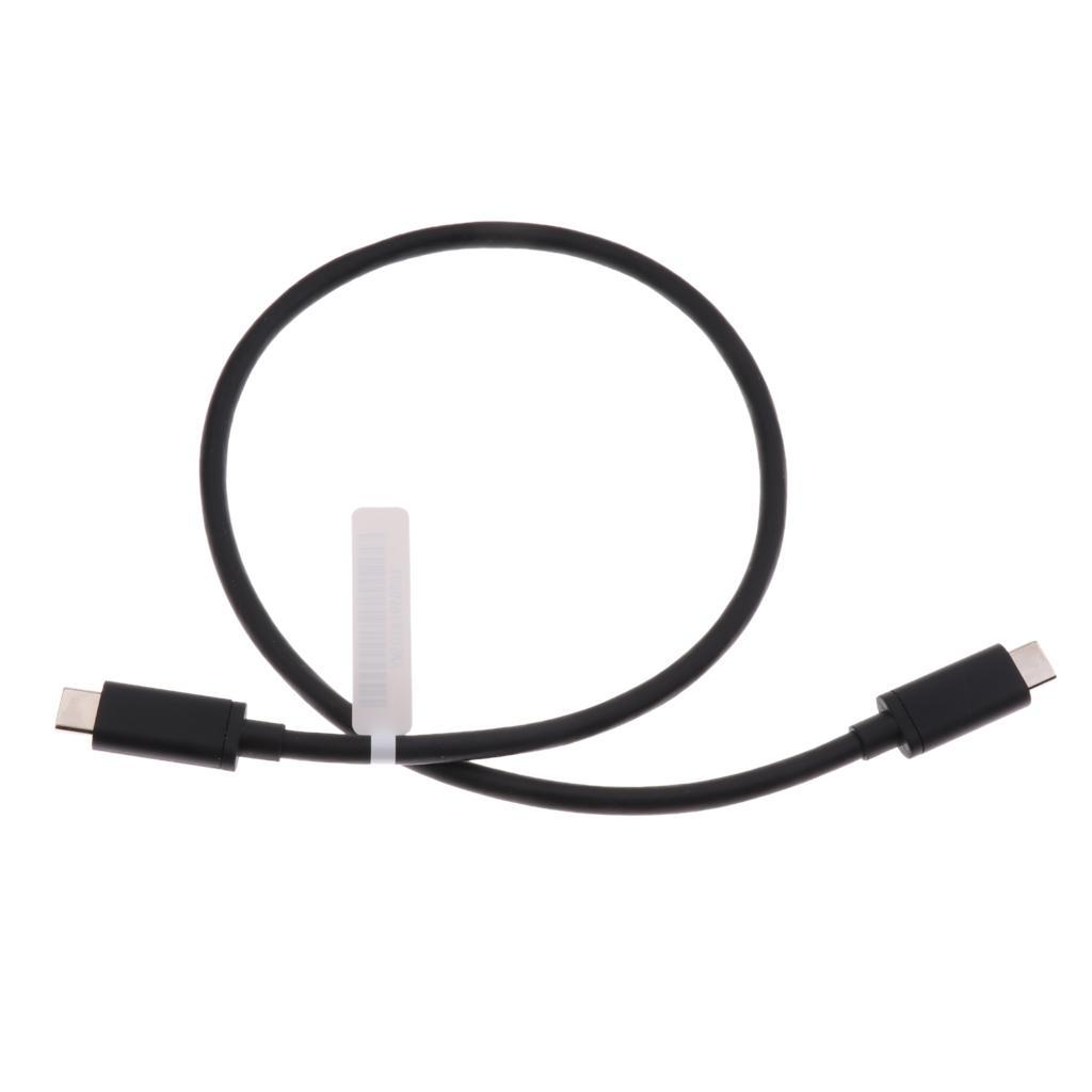 50CM 40Gb/s USB Type C Charging Data Cable for 3 Interface PC