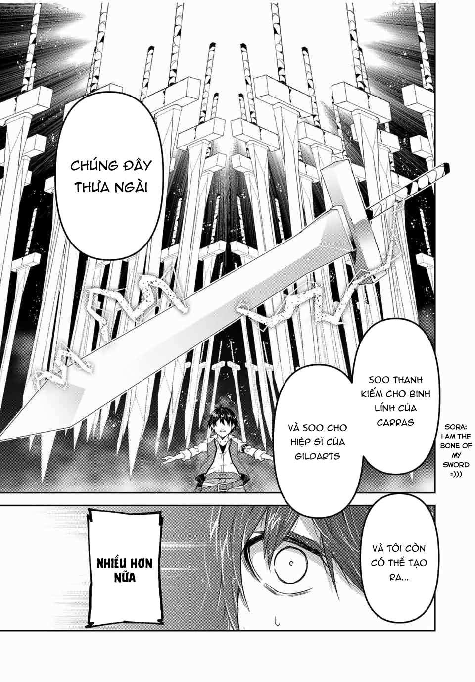 từ chức nghiệp yếu nhất trở thành "thợ rèn" mạnh nhất chapter 50 9