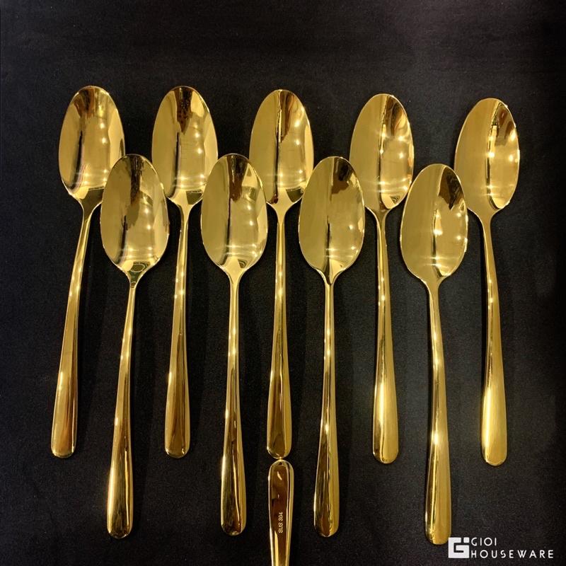 Muỗng Inox304 Chuẩn, Công Nghệ Mạ Chân Không