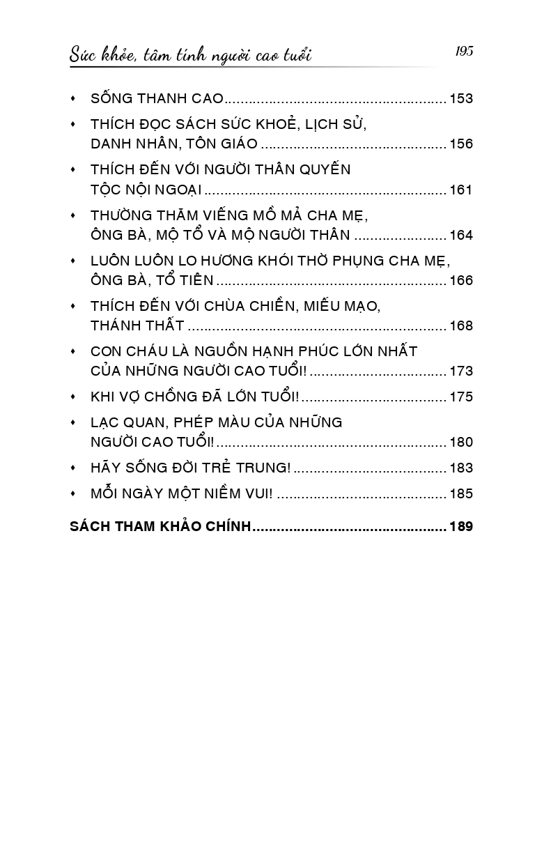 Hình ảnh Sức Khỏe, Tâm Tính Người Cao Tuổi (Bản in năm 2023)