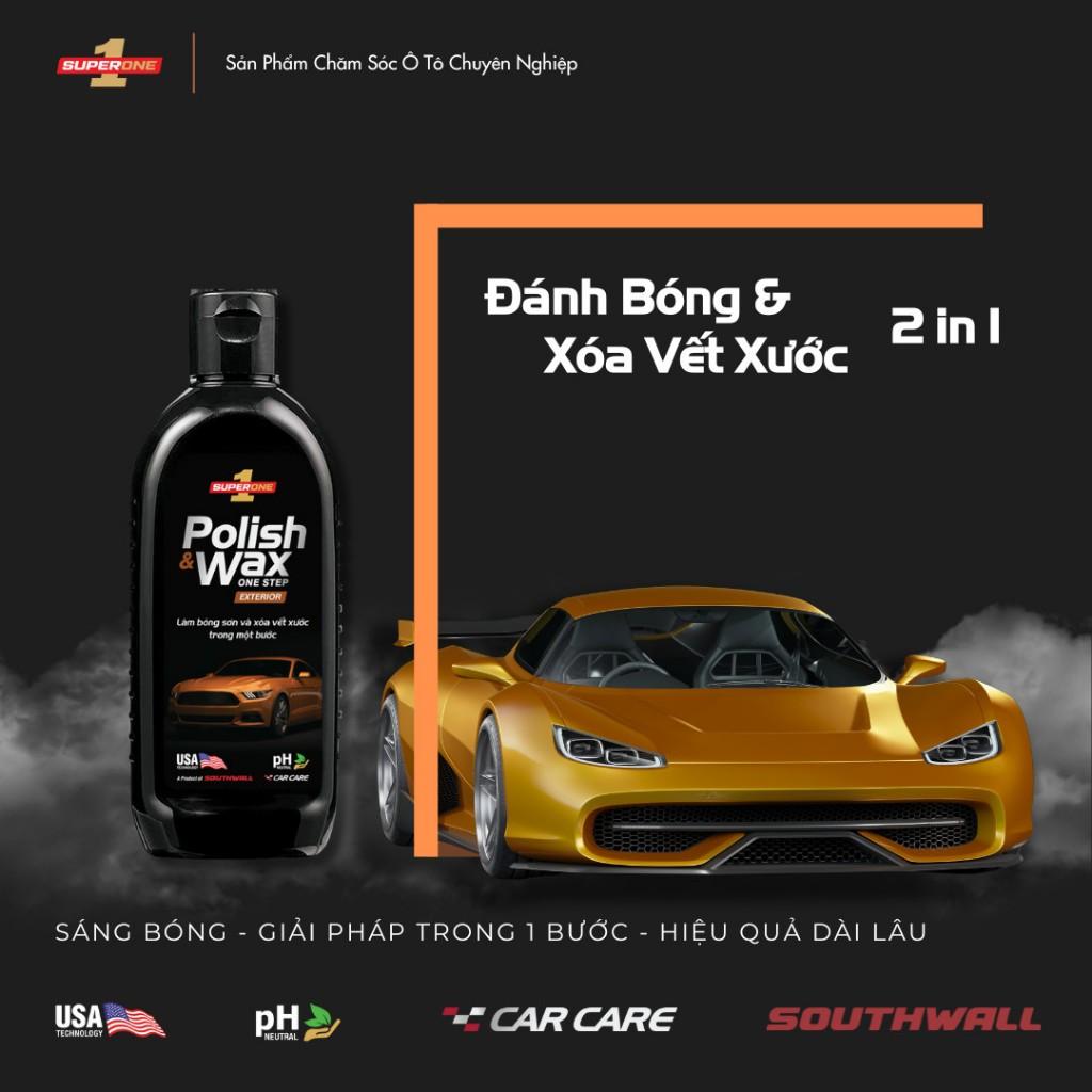 Kem Đánh Bóng và Xóa Vết Xước SUPERONE Polish and Wax One Step - Exterior SOUTHWALL B203