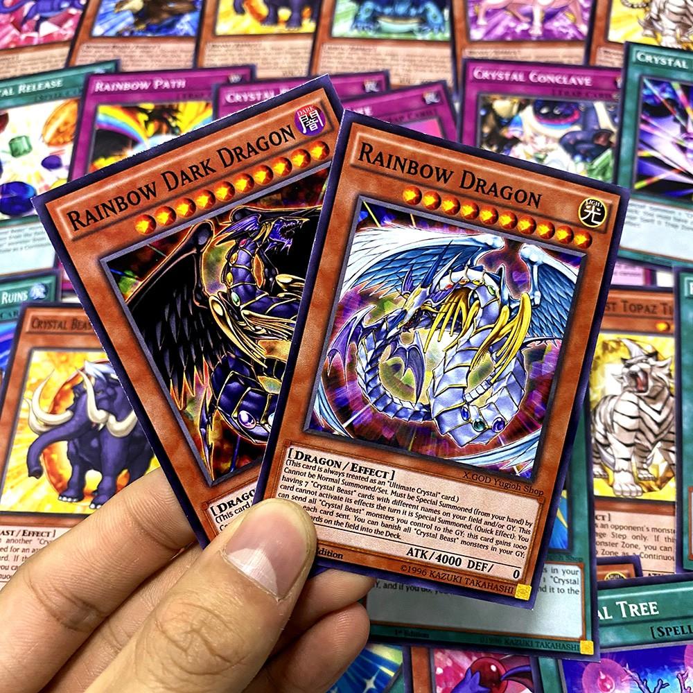 Bài Yugioh ️️ Thẻ bài Yugioh Crystal Beast Johan deck 40 lá