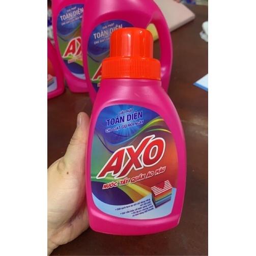 Chai Nước Tẩy quần áo màu  Axo 400ml - Nước tẩy quần áo màu  hiệu quả mùi nhẹ