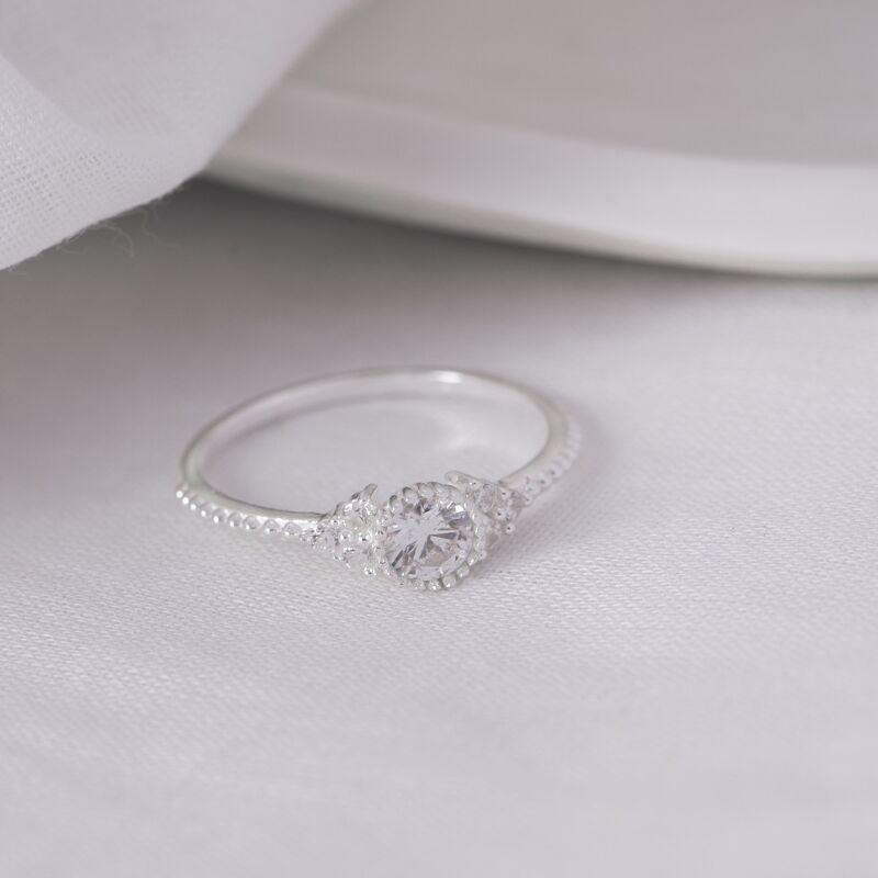 Nhẫn Blingit hạt đá tròn BIN295-15