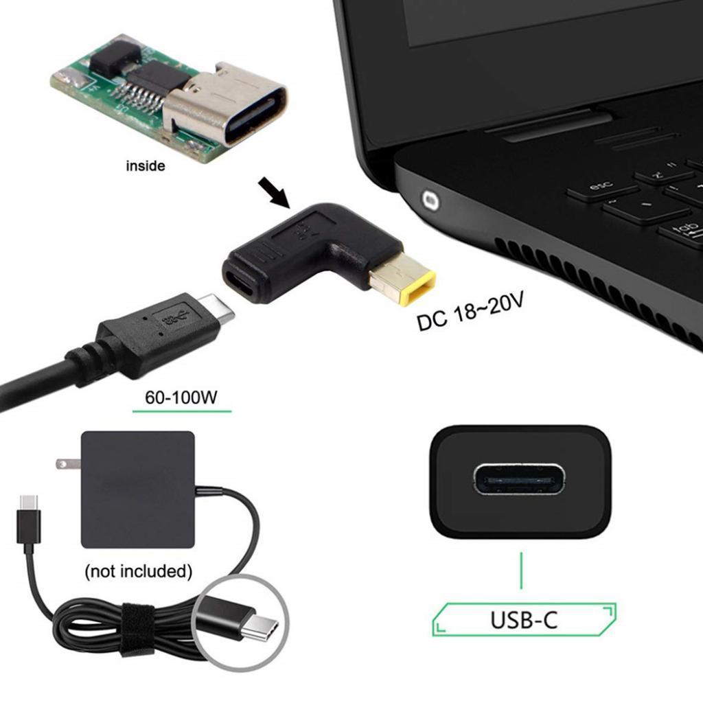 タイプc  to Rectangle 11.0x4.5mm Adapter for   Laptop