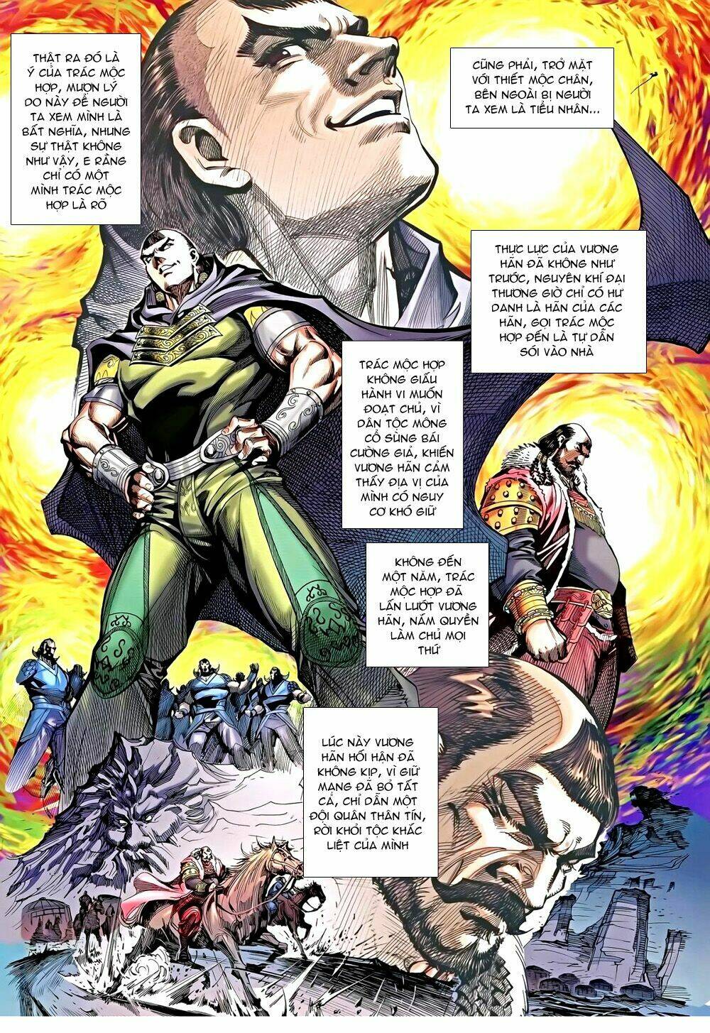thiên tử truyền kỳ 8 - thương thiên bá hoàng chapter 56 15
