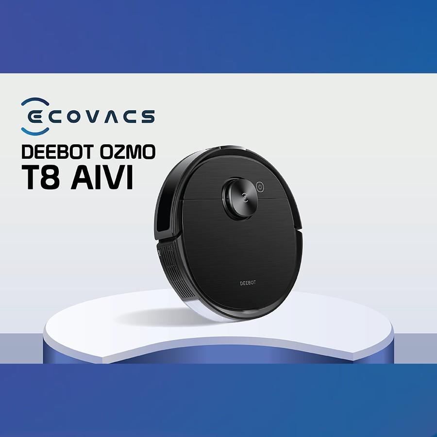 Robot hút bụi lau nhà Ecovacs Deeboot T8 AIVI (DBX11-21) - Tiếng Việt - Hàng chính hãng