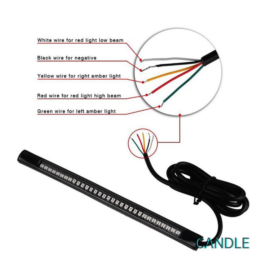 Dải Đèn 48 Led Gắn Biển Số Xe Mô Tô
