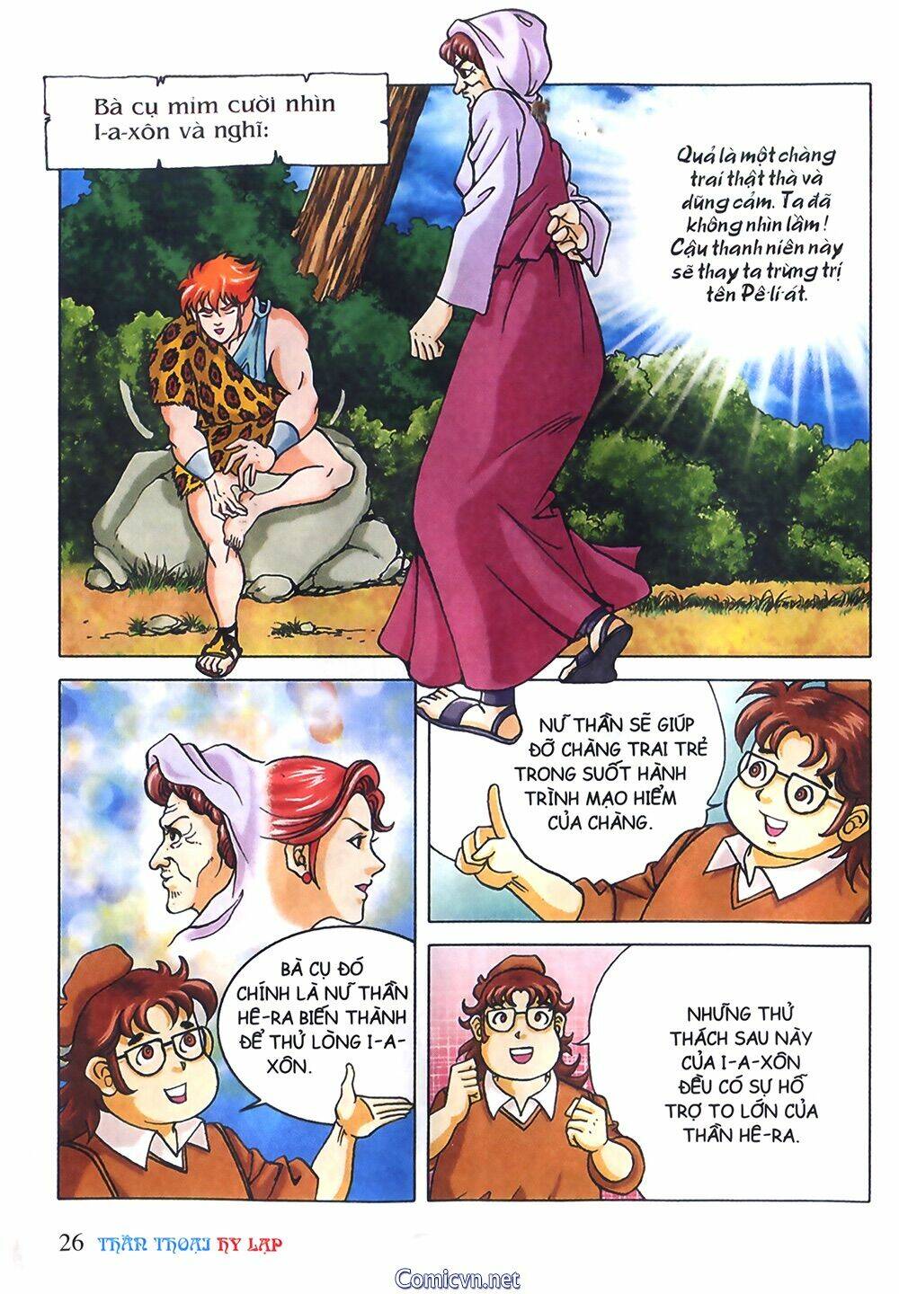 thần thoại hy lạp màu chapter 23 24