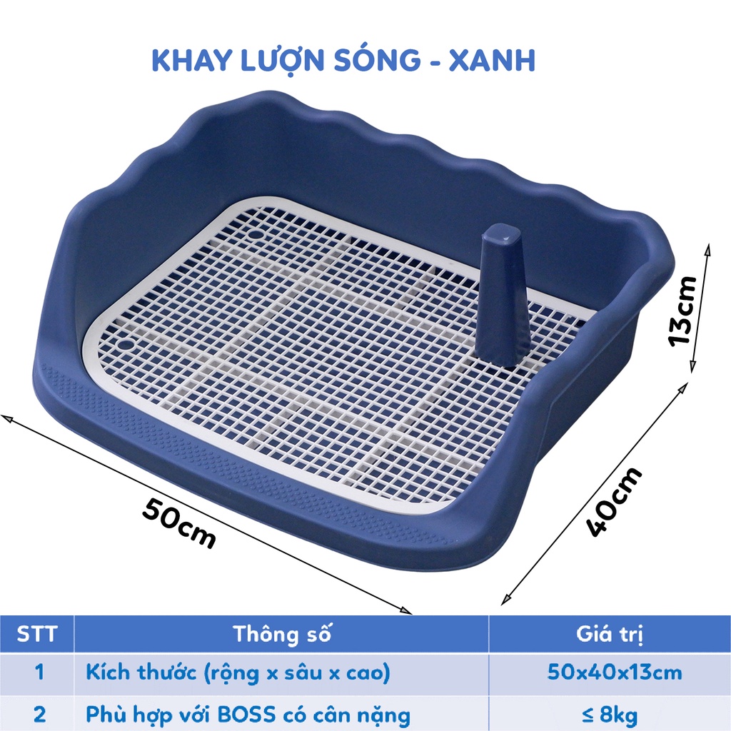 Khay vệ sinh cho chó size lớn- Khay hướng dẫn cún đi vệ sinh