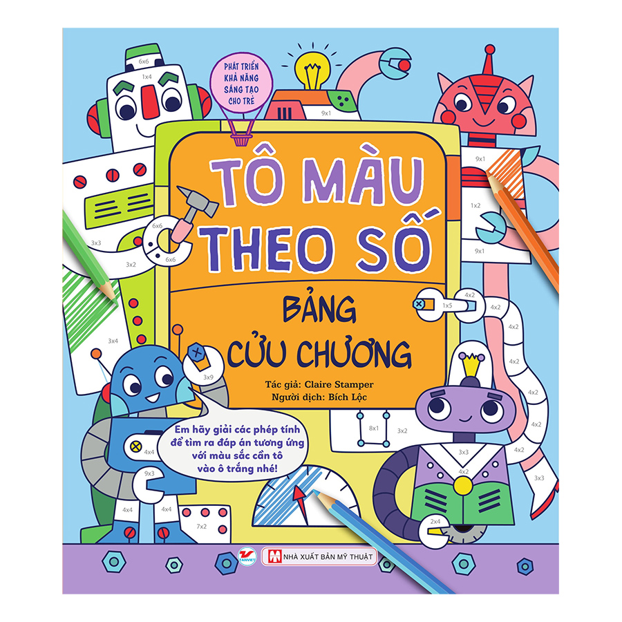 Tô Màu Theo Số Bảng Cửu Chương