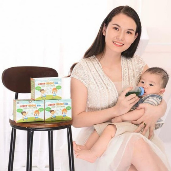 Diệp Lục Lysine Green Strong Kid - Bổ Sung Chất Xơ Từ Rau Xanh Giúp Bé Ăn Ngon, Hết Táo Bón