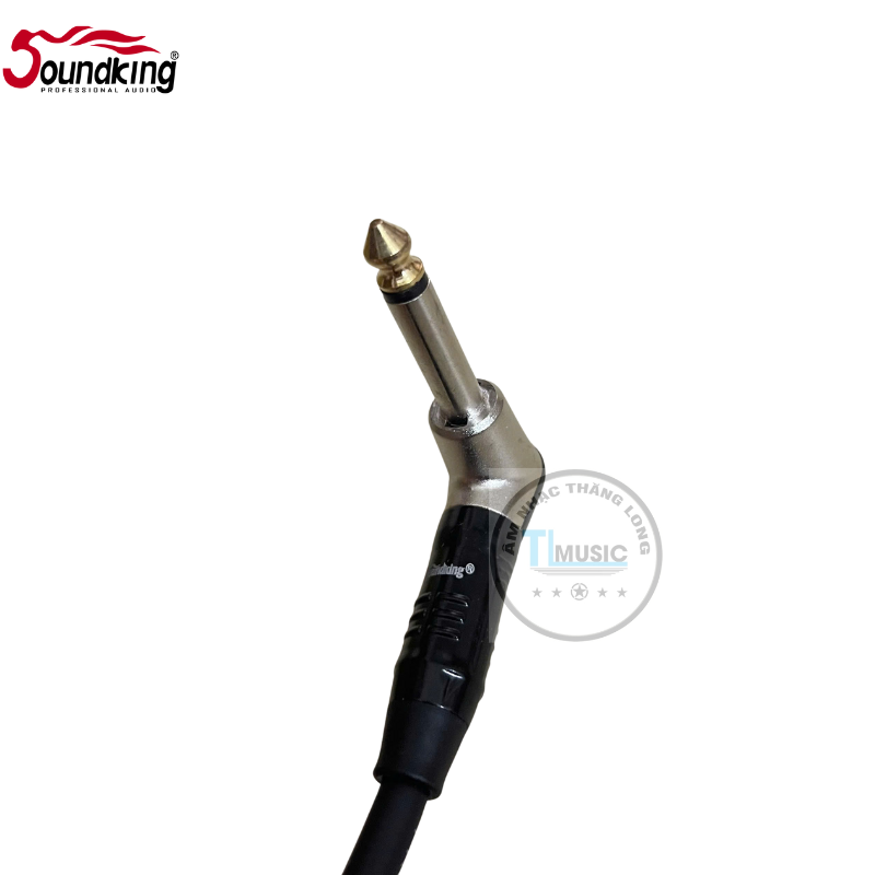 SOUNDKING BJJ287-6M/3M INSTRUMENT CABLE - Dây Cáp Tín Hiệu 6 Ly Cho Nhạc Cụ Guitar, Organ, Piano