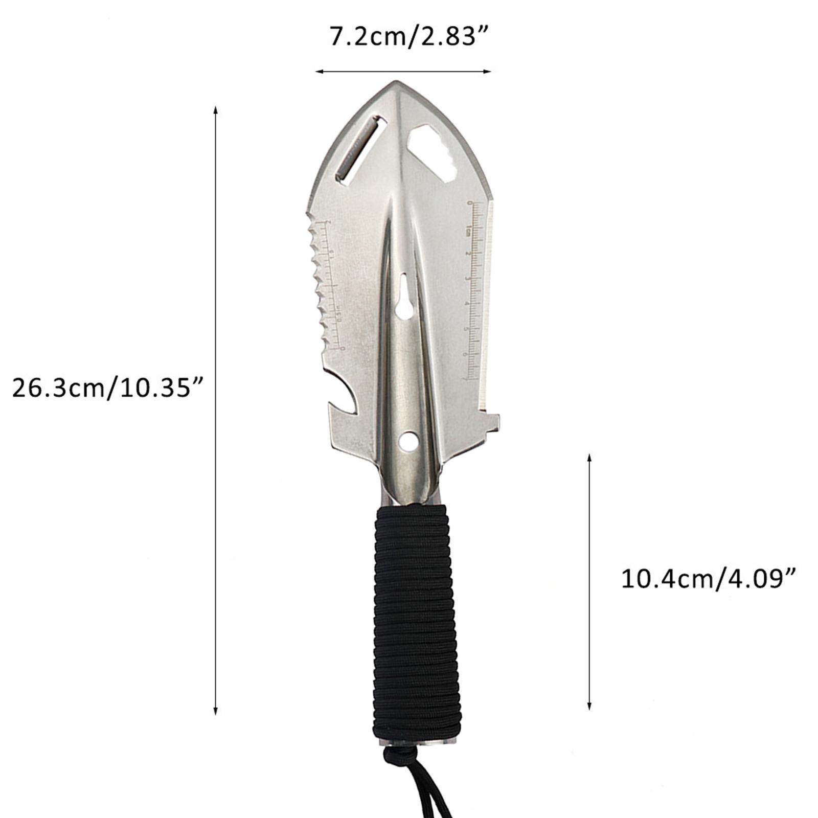 Portable Shovel Multifunctional Garden Digging Tool Digger Garden Shovel with Storage Bag