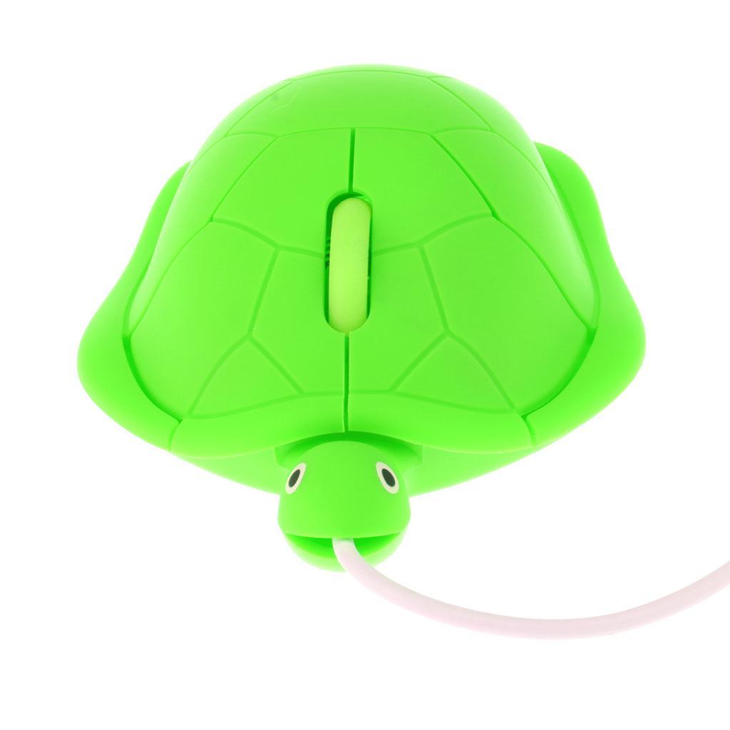Cute Tortoise Mouse   USB 3D   Turtle Mice For PC Laptop Green