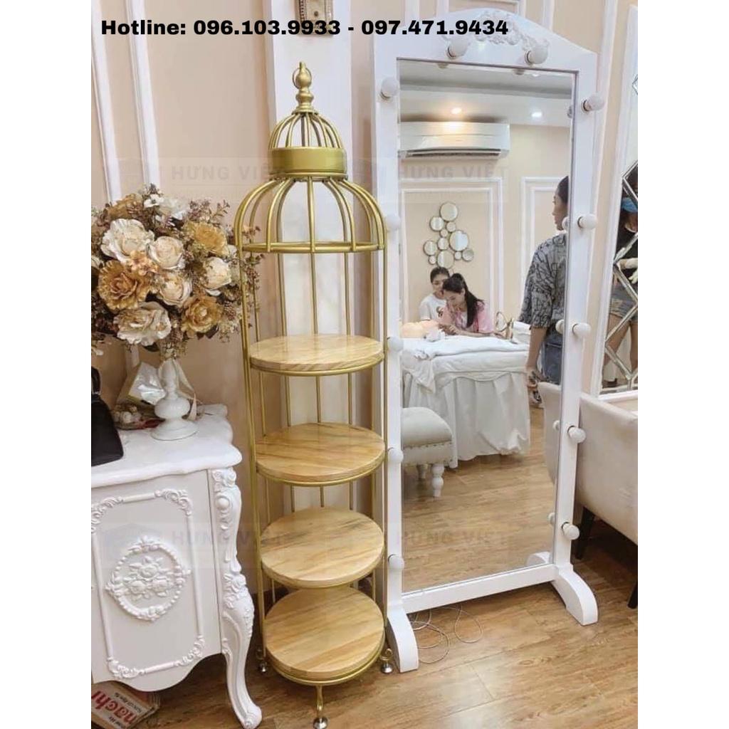 Kệ Decor Lồng Chim Sang Chảnh 1m60x40 SALE