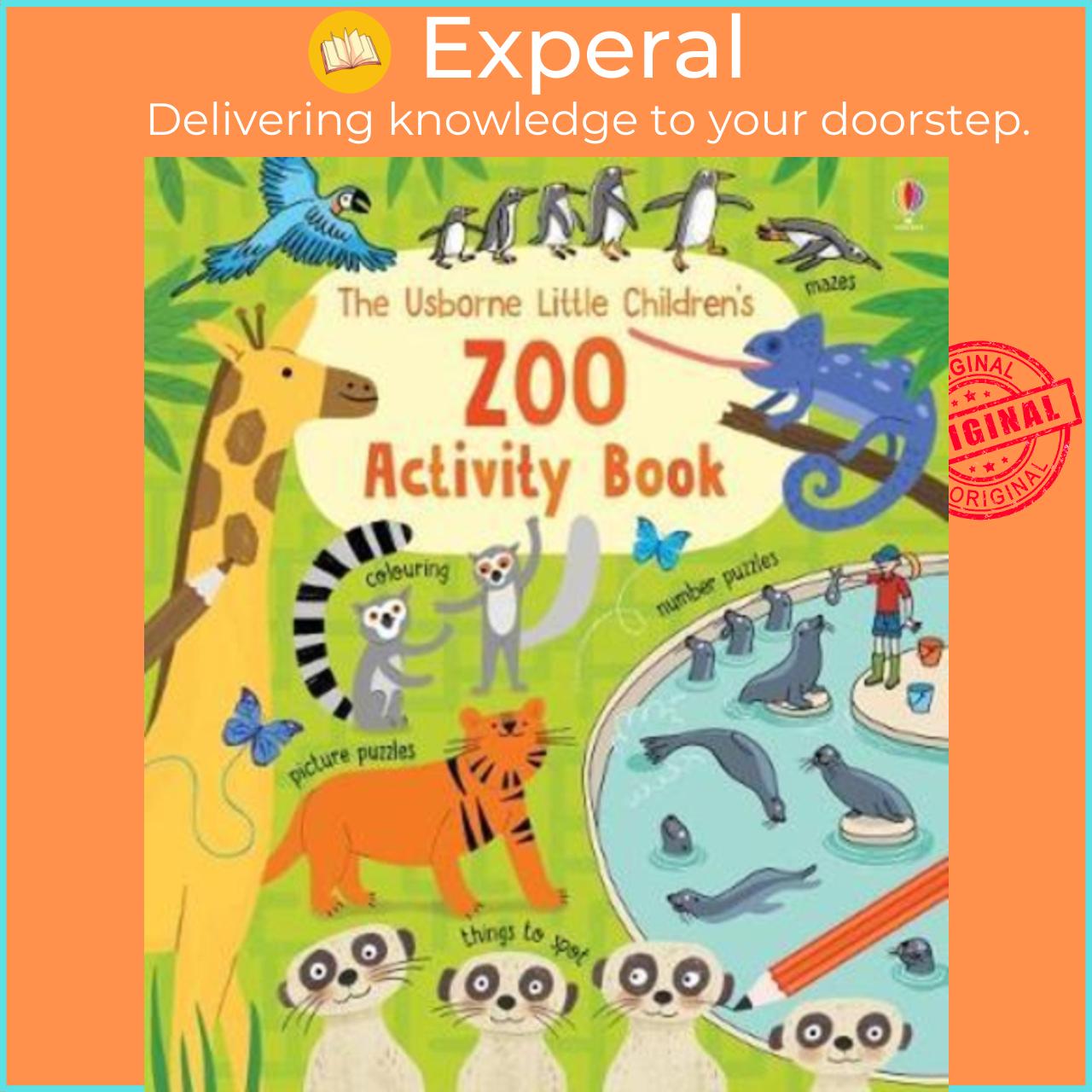 Sách - Little Children's Zoo Activity Book by Rebecca Gilpin