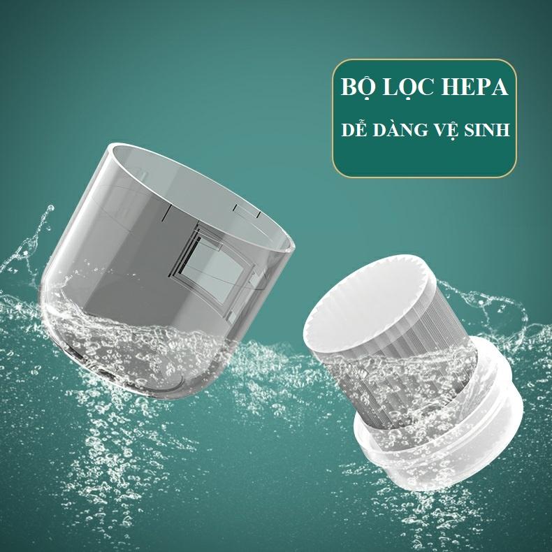 Máy Hút Bụi Chăn Ga Giường Đệm Sopha Có Tia UV Diệt Khuẩn Hút Sạch Mọi Bụi Mịn