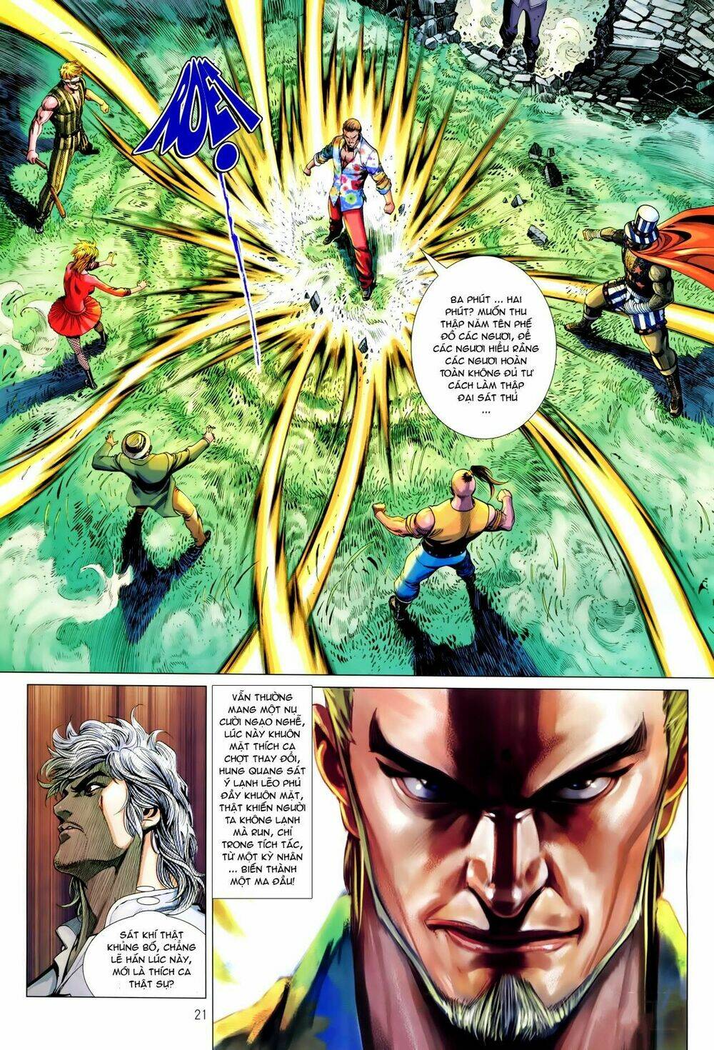 tân tác trung hoa anh hùng chapter 20 21