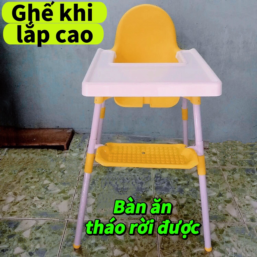 Ghế ngồi ăn bột cho bé