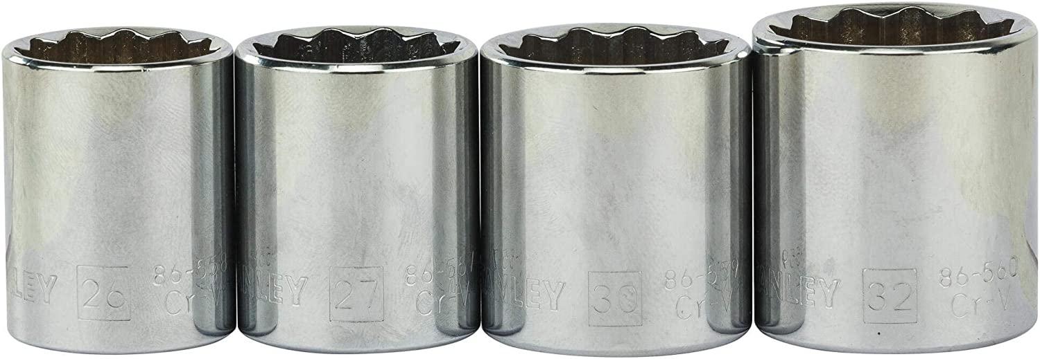 BỘ ĐẦU TUÝP 1/2 INCH 27 CHI TIẾT STANLEY 86-477 - HÀNG CHÍNH HÃNG