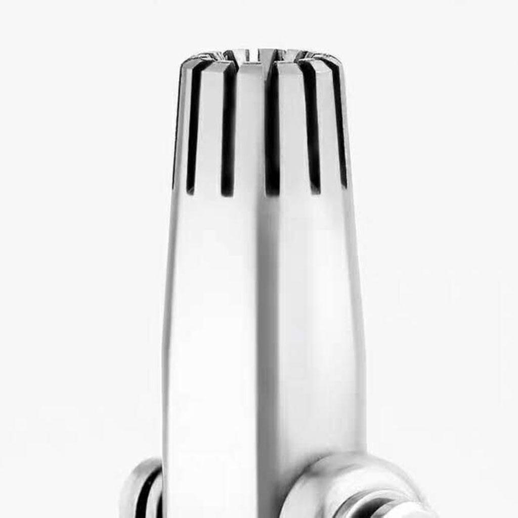 Stainless Steel Nose War Hair Manual Trimmer - Nose Hair Removal Scissors - Nasal Hair Safety Cutter