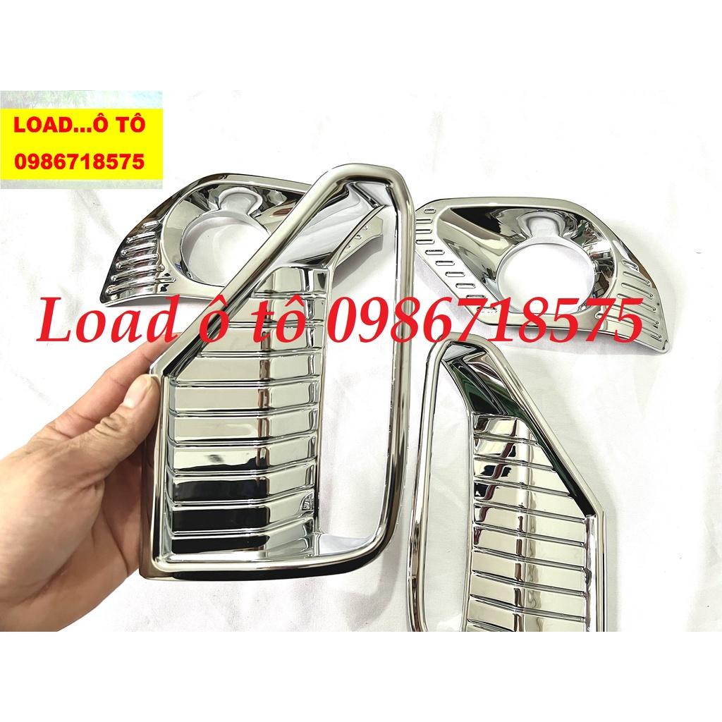 Ốp Viền Đèn Gầm Trước Sau Xe Mitsubishi Xpander 2023 Mẫu Mạ Crom Cao Cấp