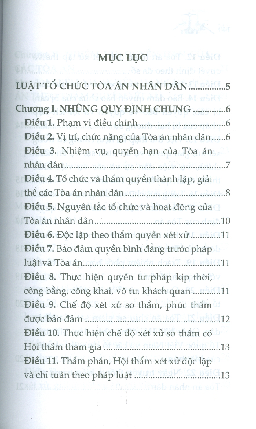 Luật Tổ Chức Toà Án Nhân Dân Năm 2024 (Sửa Đổi, Bổ Sung Năm 2025)