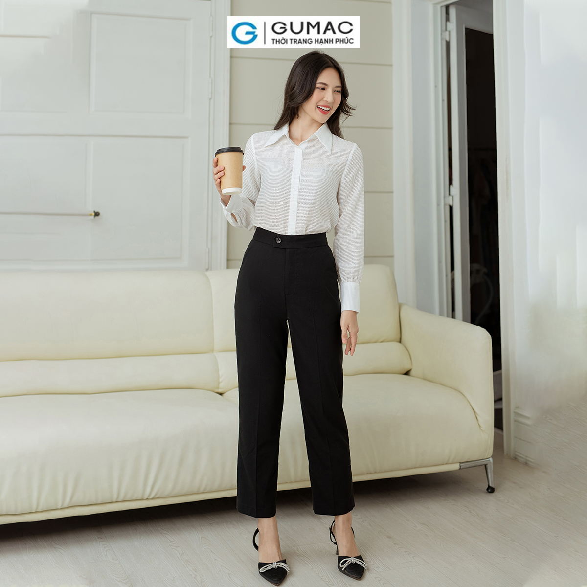 Quần ống đưng quai dê GUMAC QD08024