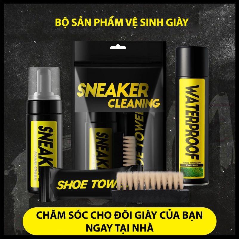 Combo Bộ Kít Vệ Sinh Giày SNEAKER CLEANING 4 Món