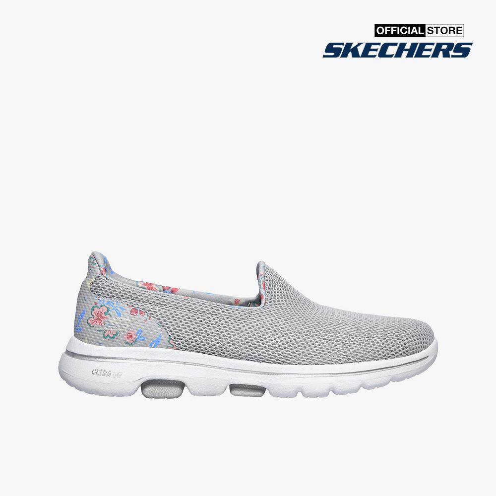 SKECHERS - Giày slip on nữ Go Walk 5 Flowery 124004-GYMT