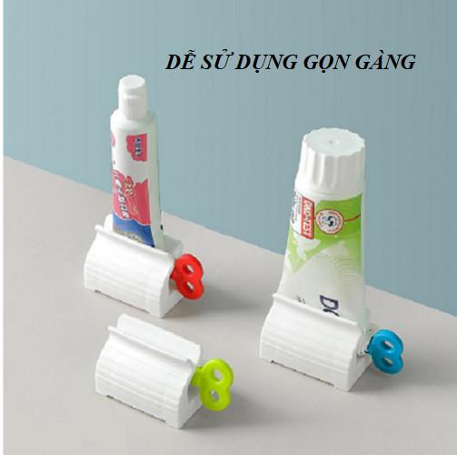 KẸP NẶN KEM ĐÁNH RĂNG DẠNG XOAY ĐA CHỨC NĂNG GD364-KepDR-xoay - Giao ngẫu nhiên