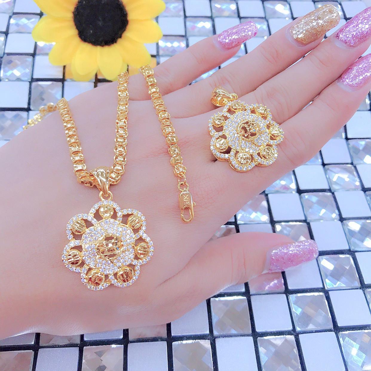 Dây Chuyền Thời Trang Mẫu 085.19.09  - Tặng Kèm Hộp Đẹp - Đi Tiệc, Đi Chơi Rất Sang