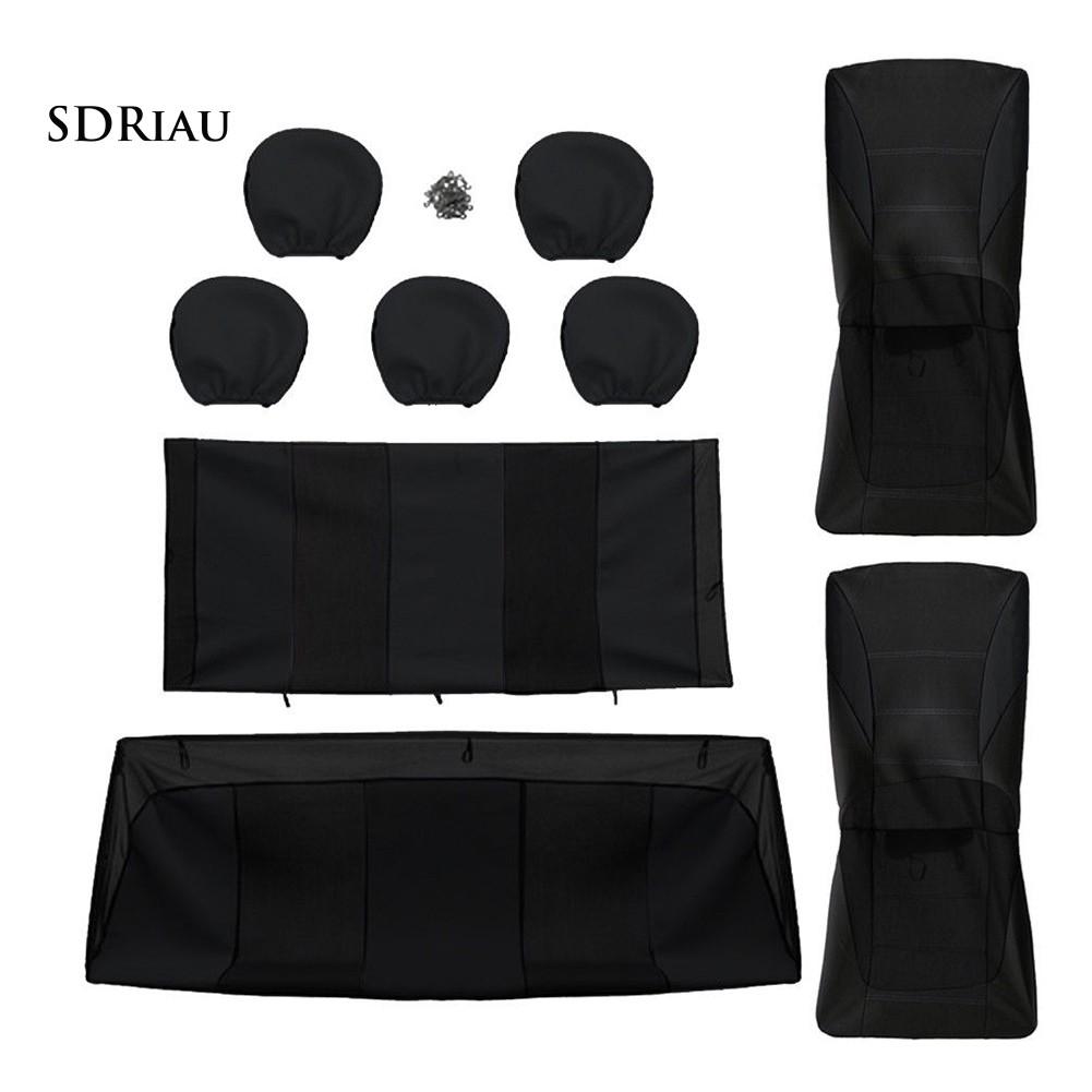 Set 4/9 vải bọc ghế ngồi xe hơi giặt được